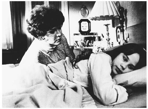Ellen Burstyn and Linda Blair in a scene from The Exorcist. (CORBIS CORPORATION)